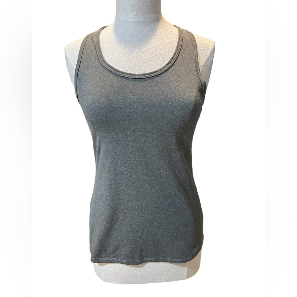 RBX Large Gray Racerback Tank Top size small petite